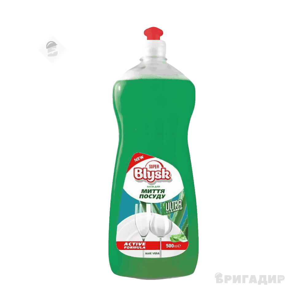 Засіб для миття посуду Super Blysk АЛОЕ ВЕРА , ТМ Blysk 500ml