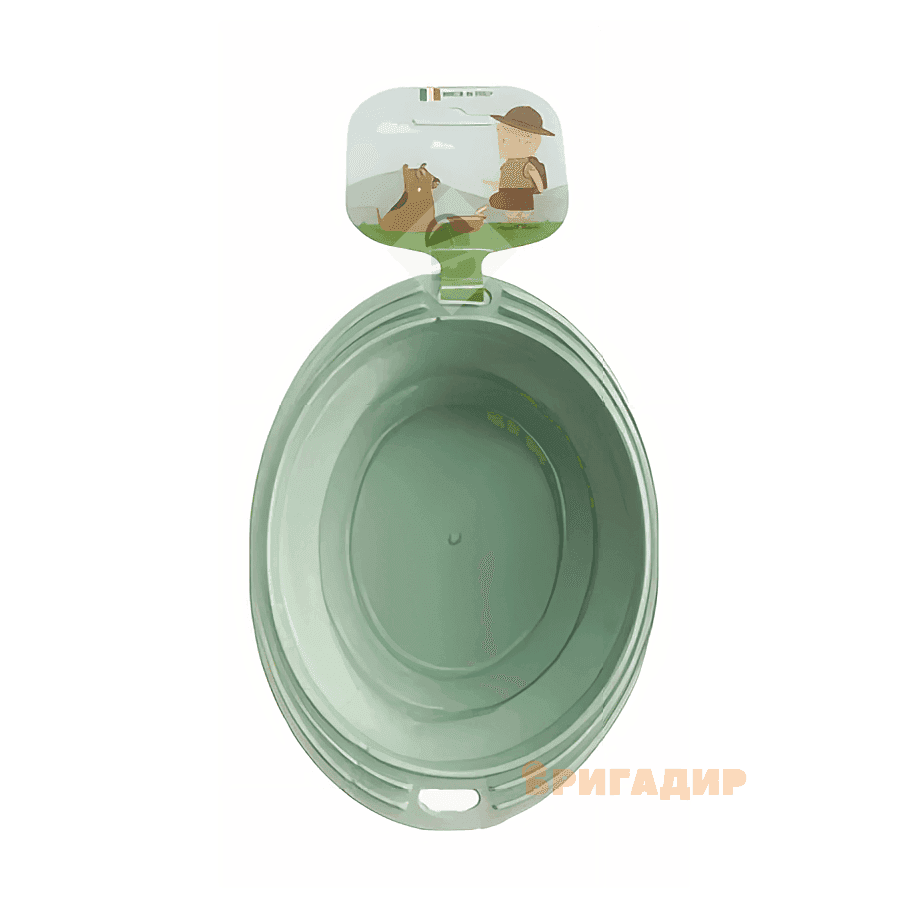 ВБ Миска розкладна похідна для тварин Squeeze Oval Small, 0,5 л, 19x14,5x5,5 см/ 10083