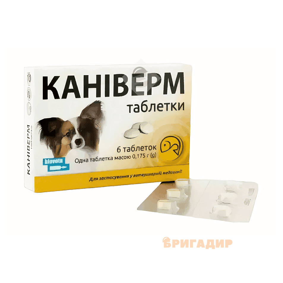 Каніверм 0,175гр*6табл