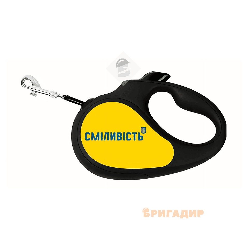 8126-0231-01 Повідець-рулетка WAUDOG R-leash "Сміливість" д/собак, L, 50кг,5м, чорний