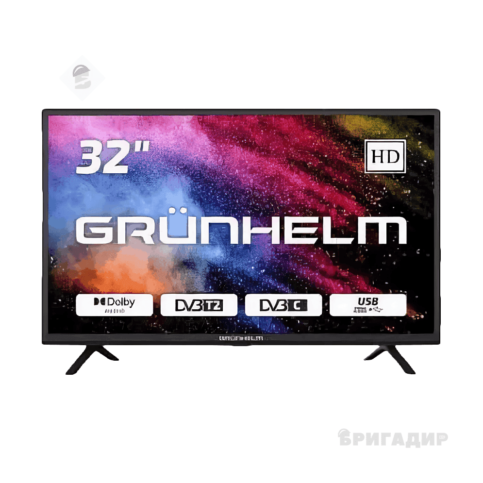 Телевізор32H300-GA11" T2 SMART TV, 32H300-GA11, Google android 11.0, color box (GRUNHELM)