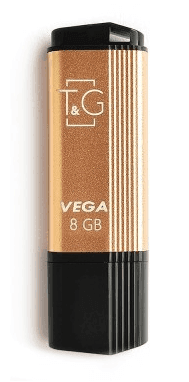 Накопичувач USB 8GB T&G Vega серія 121 Gold