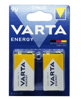 Батарейка VARTA Energy Крона 6f22 9V Alkaline 3932