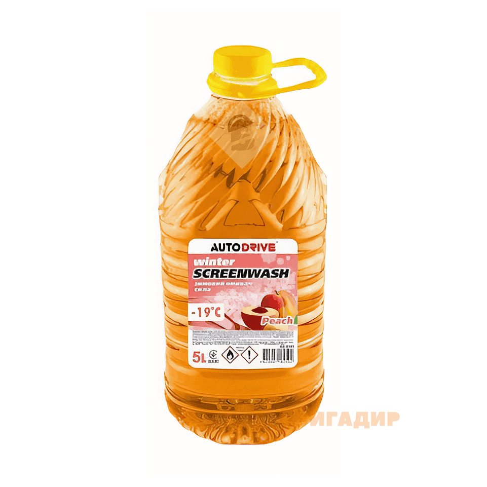 Омивач зимовий Winter screen wash PEACH-19 ПЕТ 5л