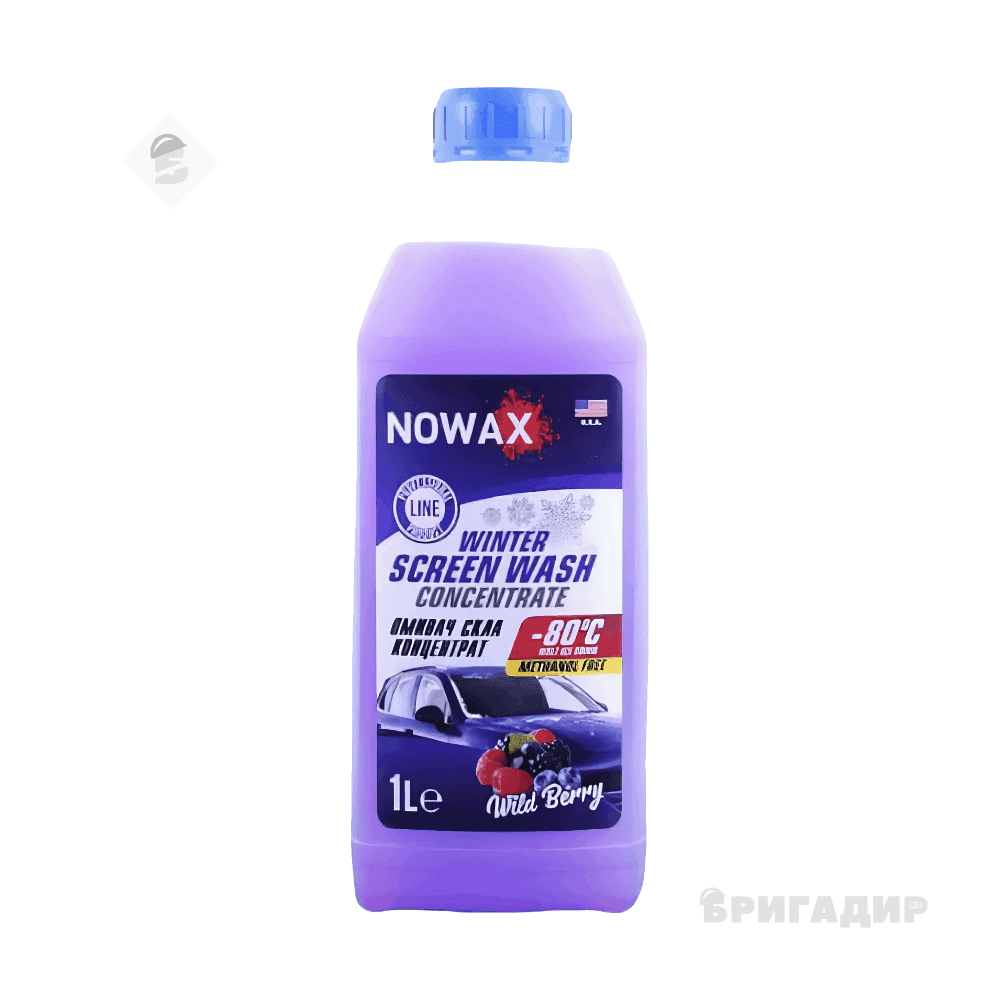 Зимовий омивач скла концентрат Лісова Ягода NOWAX Winter Screen concentrate -80 c1L