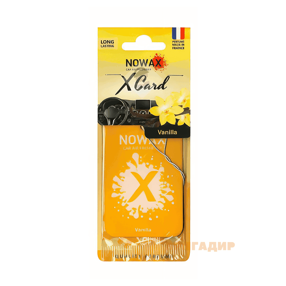 Ароматизатор Nowax Vanilla X Сard 07536