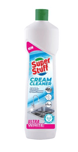 Крем для чищення поверхонь Ultra White ТМ Super Stuff 500мл