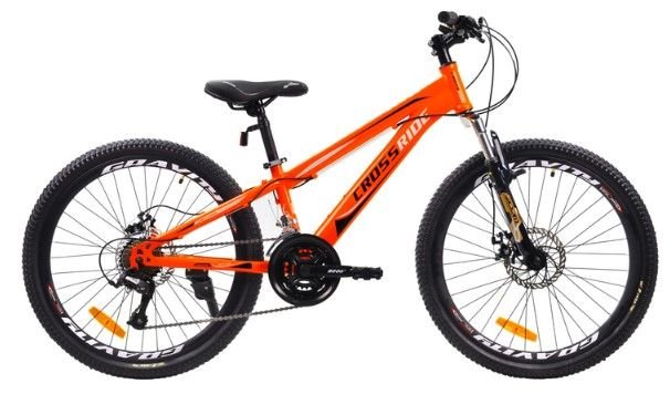 Велосипед Velobaik 24 ст ORANGE посилена рама