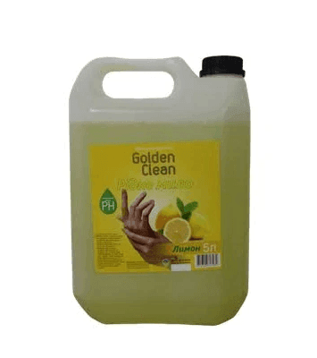 Мило рідке Golden Clean Лимон каністра  5л