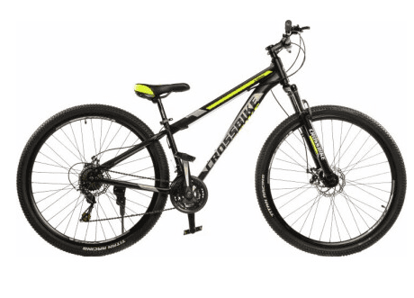 Велосипед 27,5 CrossBike Storm 15'' Чорно-жовтий