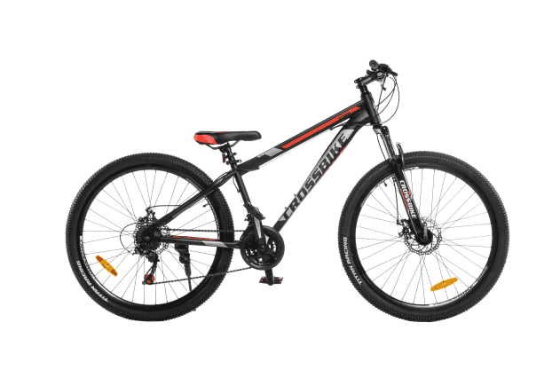 Велосипед 27,5 CrossBike Storm 15'' Чорно-червoний