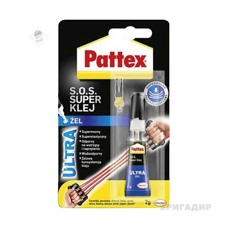 Pattex Супер клей гель (бл) 2г