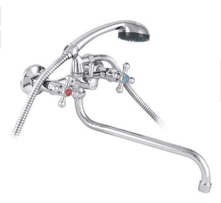 ЗМ11 Змішувач ZERIX DMX 1/2 для ванни хрест-кер