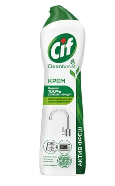 Cif Крем д/чищ актив фреш 500мл