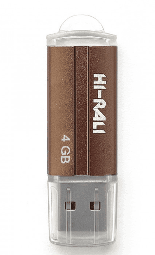 Накопичувач USB 4GB Hi-Rail серія бронза