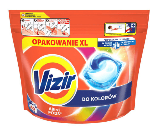 Капсули для прання vizir 25шт