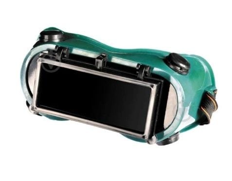 900070 Окуляри захисні закриті Master-tool 82-0205 Адмірал SQ DIN 10 газозварювальні відкидні