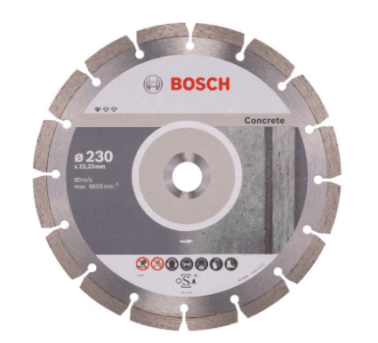 Круг алмазний відр 230х22,23 Concrete Bosch