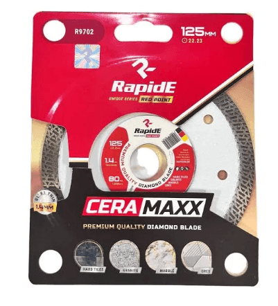 Круг алмазний RapidE 125*1.4mm CERAMAXX Rapide Red Point Premium