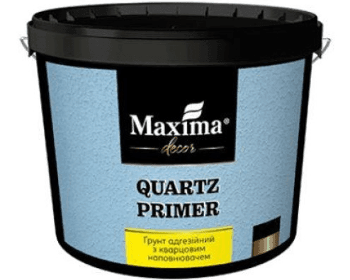 Грунт адгезійний з кварцевим наповнювачем "Quartz Primer"  ТМ "Maxima" - 2.5л