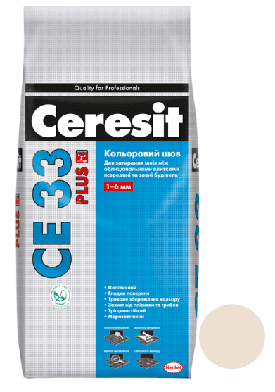 Фуга Ceresit Кремовий