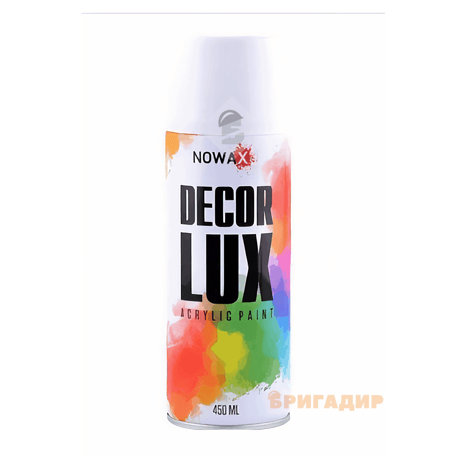 Грунтівка акрилова NOWAX, spray 450ml.,біла,(WHITE/RAL9010) NX48048