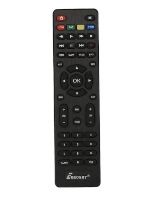 Пульт для Т2 тюнера HD Eurosky ES-11/15/18 Великий 3216