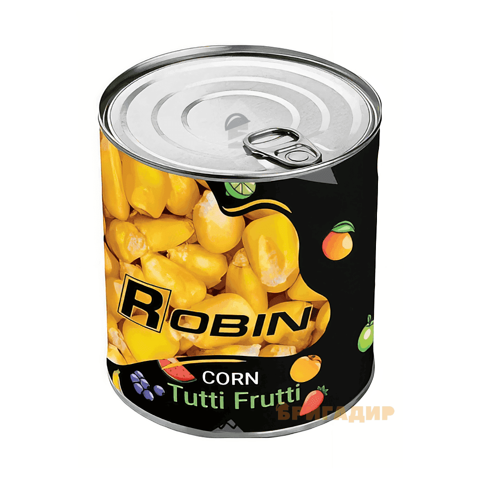 Кукурудза ROBIN Тутті-фрутті 200ml ж/б 21877