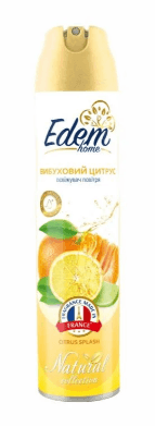Освіжувач повітря Вибуховий цитрус Aromatic Breeze Citrus Splash TM EDEM Home,420мл(12шт/ящ)