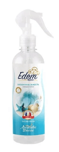 Освіжувач повітря Океанічна свіжість Aromatic Breeze Ocean Fresh TM EDEM Home,420мл(12шт/ящ)