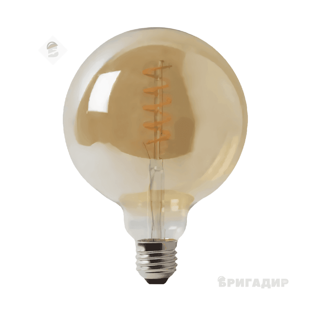 Лампа філамент LED Глоб-S 6W E27 2000K 550Lm 220-240V 001-072-0006-10