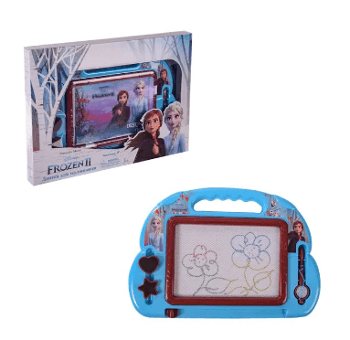 Дощечка магн. Disney "Frozen" арт. D-3408 (48шт/2) для малювання, кольорова, короб. 38*3*28 см, р-н іграш. – 35.5*24*2.5 см