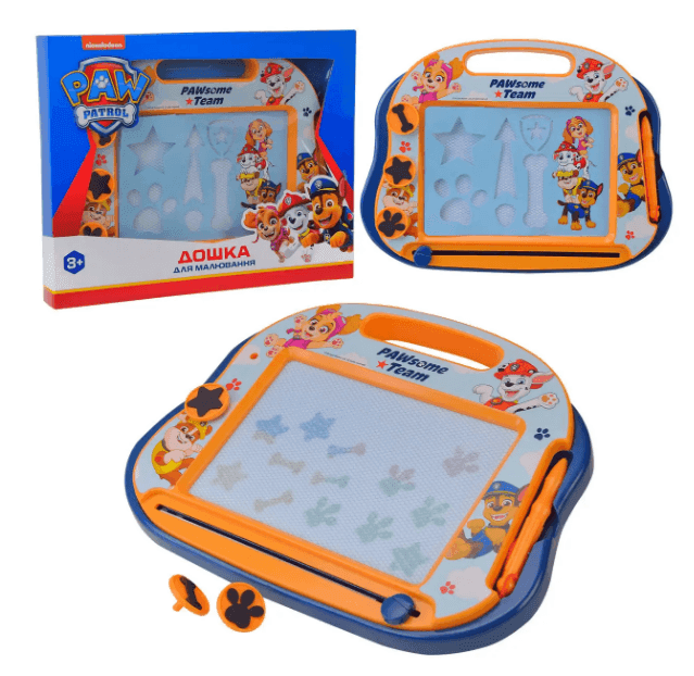 Магнітна дошка Paw Patrol арт. PP-82104 (12шт/2) кольорова  короб. 33*26*3,5 см