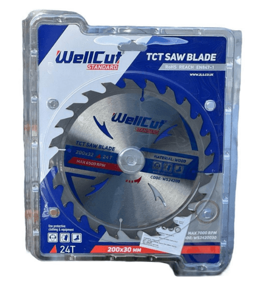 Пильний диск WellCut Standard 200*30 24T (арт.WS3018032)