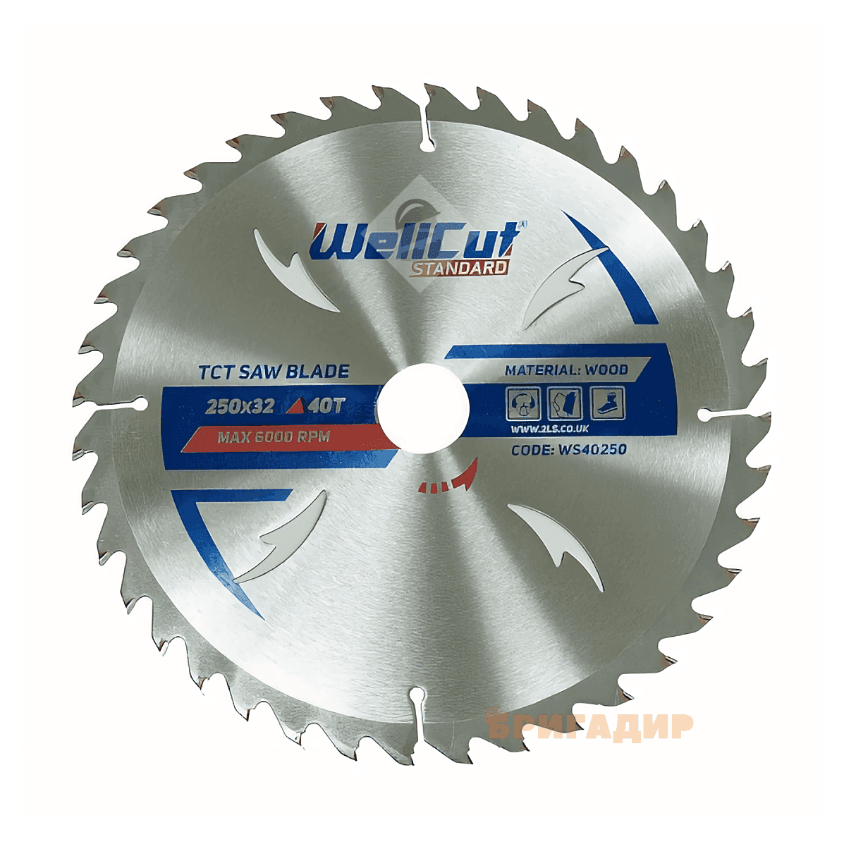 Пильний диск WellCut Standard 250*32*24Т (арт.WS60230)