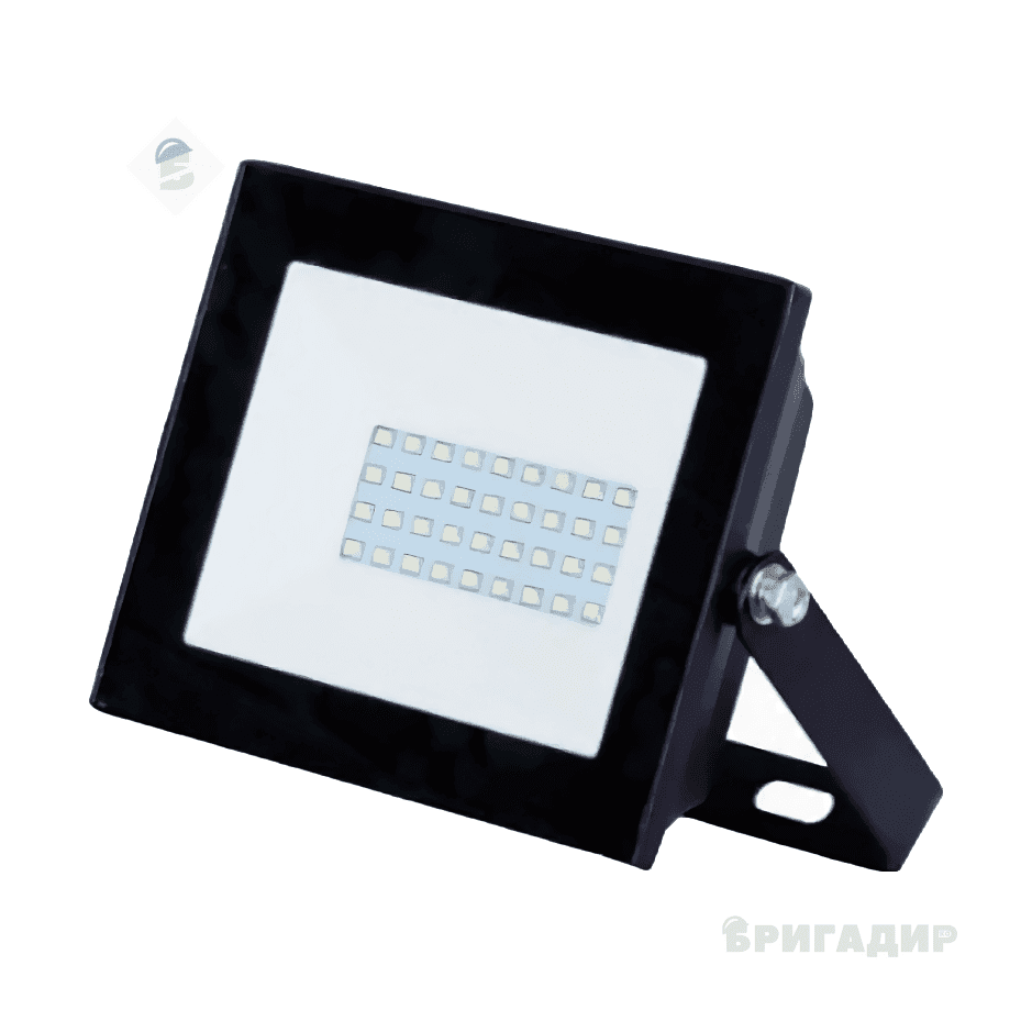 RH Прожектор SOFT LED 10W 100LM/W 6500K IP65 ЧОРНИЙ HN-191012