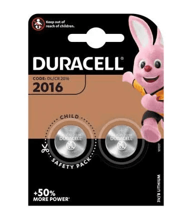 БАТАРЕЙКА-ТАБЛЕТКА DURACELL CR2016 3V 3573