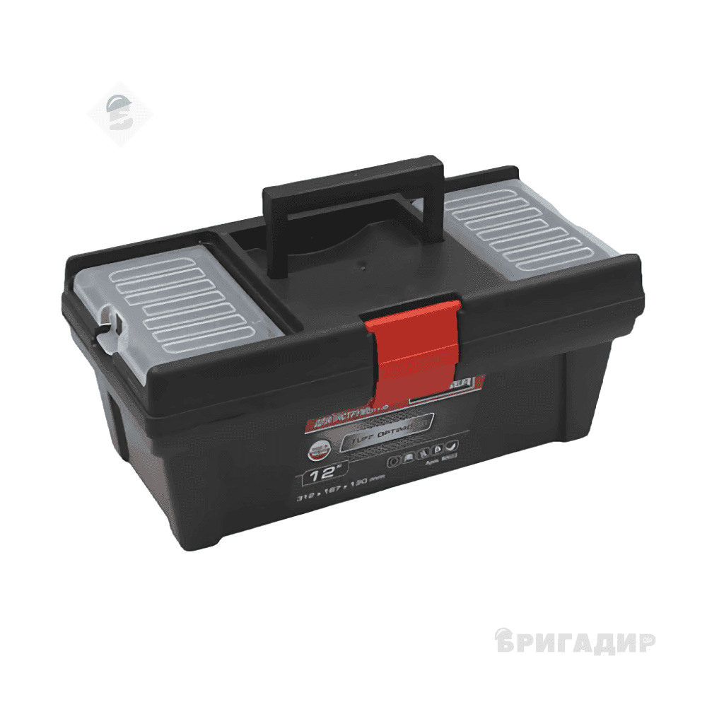 Ящик для інструментів 12"Stuff Carbo Semi Alu 312*167*130 Haisser