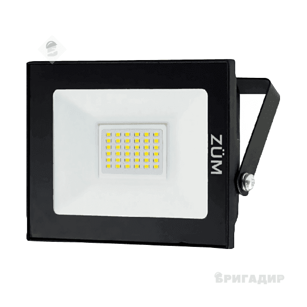 RH Прожектор SOFT LED 20W 100LM/W 6500K IP65 чорний HN-191022