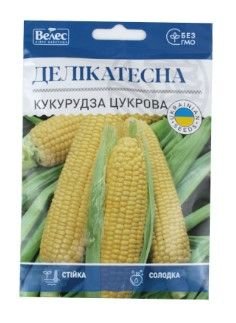 Насіння Кукурудза цукрова Делікатесна 30 г, Україна