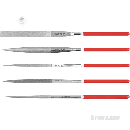 Набір надфілів алмазні 5шт