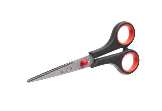 Ножниці Для паперу - 170мм Intertool HT-0582