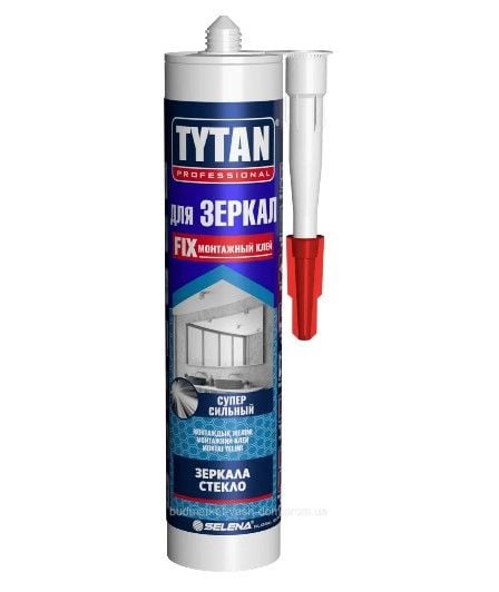 Клей монтаж. для дзеркал Tytan Professional (290мл) бежевий