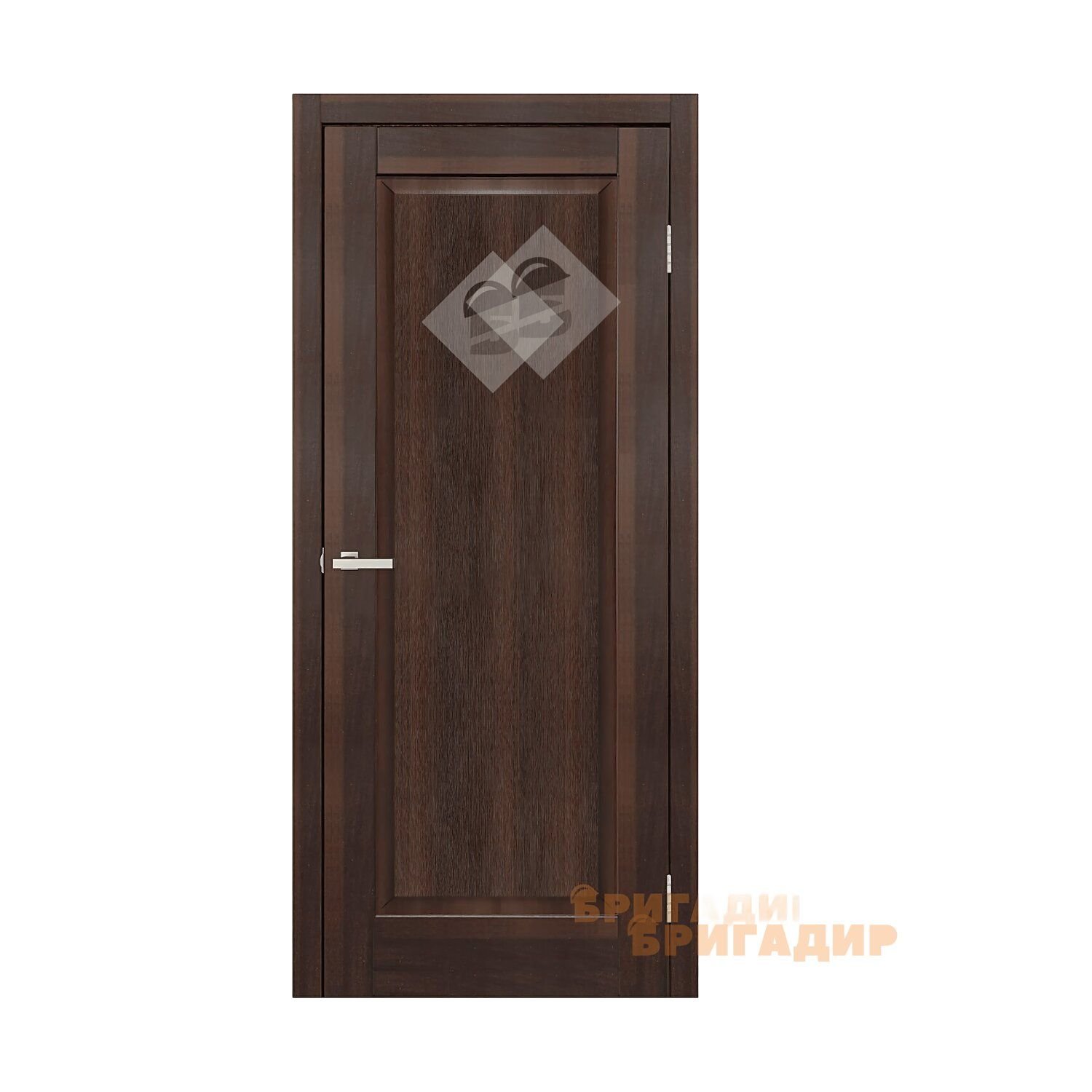 Міжкімнатні двері DOORS N01B, Бордо, Бронза