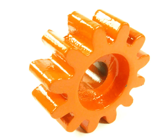Шестерня до бетономішалки 11 зубів (оранджева)