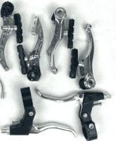 Комплект тормозів до велосипеда (ручки+гальма)