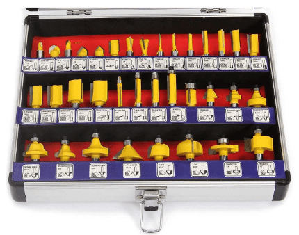 Набір фрез EURO CRAFT 35P CS 35 шт.