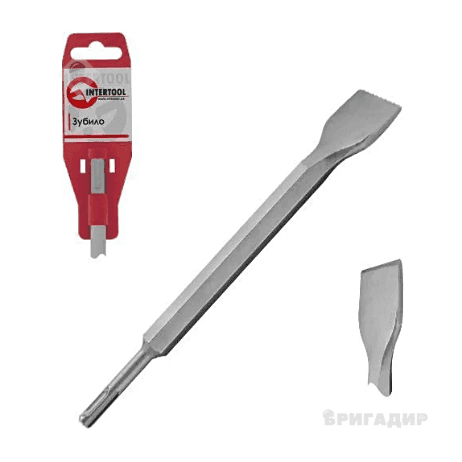 Зубило по каменю SDS MAX 30мм, 400*18мм SDS-0446 INTERTOOL