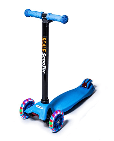 Самокат Scooter Maxi голубий