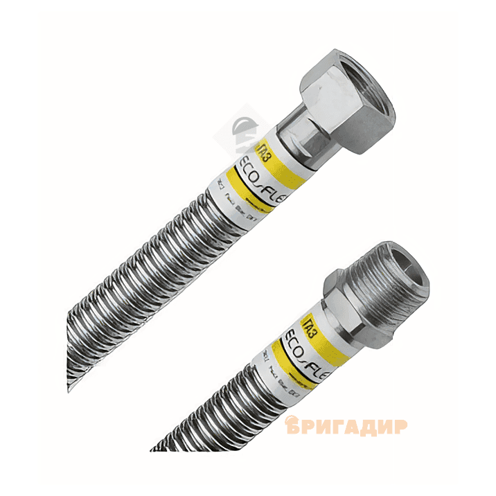 Eco Flex Газ. шланг d12 1/2x1/2 ВЗ, 30см